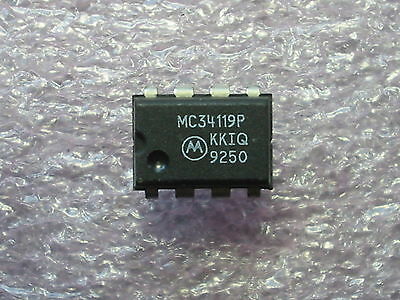 MC34119P low power audio amplifier