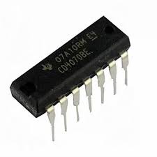 CD4070 grid and inverter chip