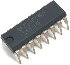 CD4021 shift register