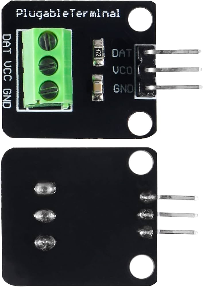 DS18B20 waterproof temperature sensor adapter