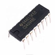 CD4094 shift register