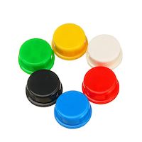 Round B3F 12×12×7.3 Tact Switch Cap