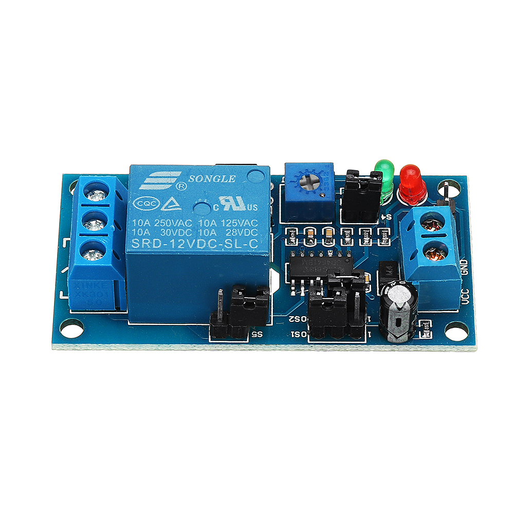 12V normally open trigger Relay delay Board