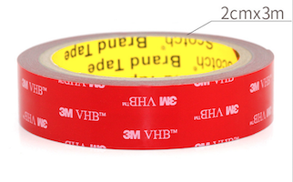 3M Double sided Adhesive waterproof 2cmx3m