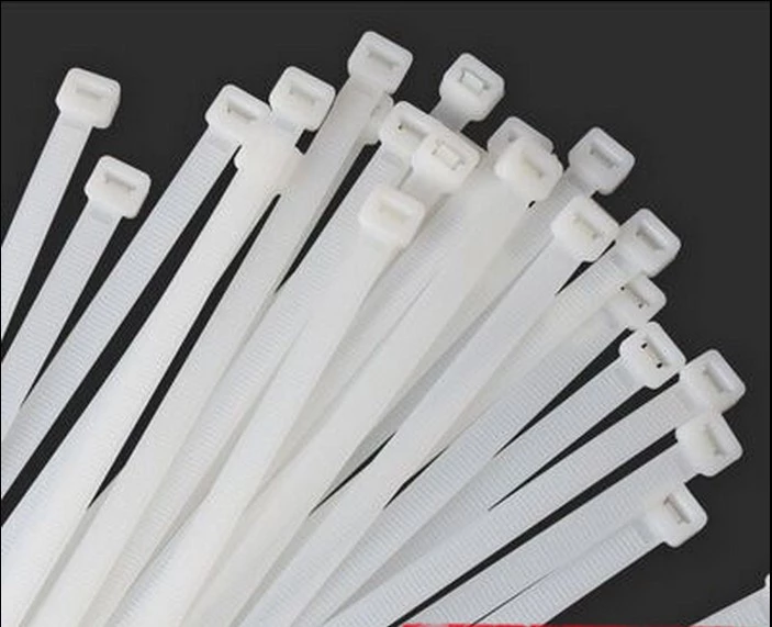 Self-locking nylon cable tie
