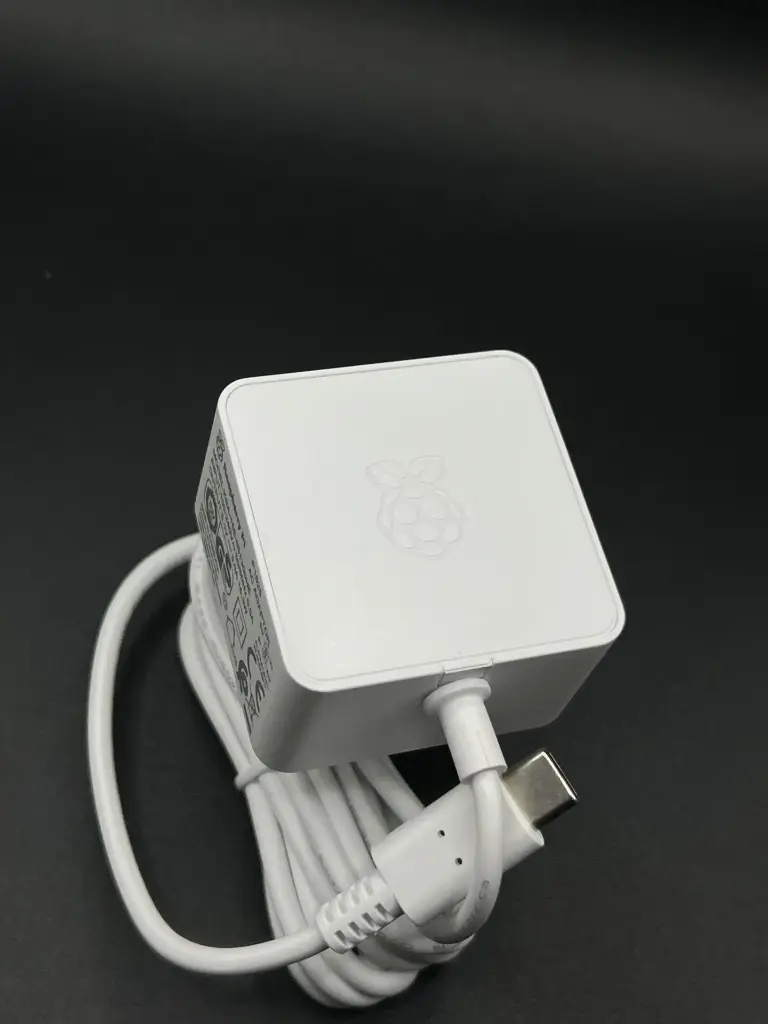 Official Raspberry Pi 4B Type-C Power Adapter (5V 3A)