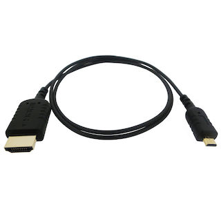 1.5m HDMI to Micro HDMI Cable (4K Ultra HD, Type-A to Type-D, High-Speed)