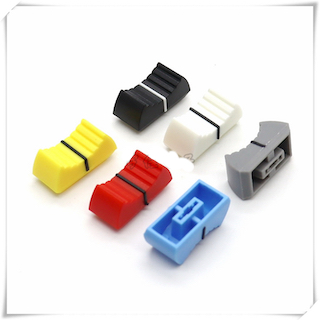 4mm shallow hole linear potentiometer/ amplifier mixer knob cap