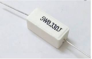 0.33 ohm 5W Cement Choke Resistor