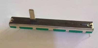 Green Amplifier mixer Linear potentiometer
