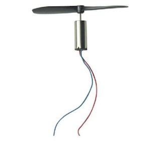 408 Coreless High-Speed Motor with Propeller
