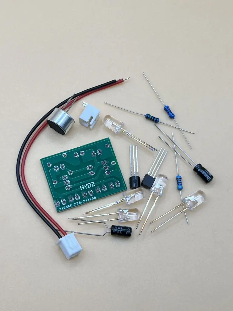 Voice controlled LED kit