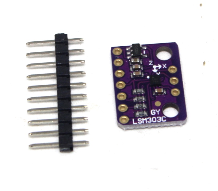 GY-LSM303C LIS3MDL 3 axis magnetometer