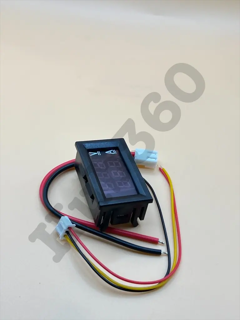 DC 0-100V 10A Voltage and current meter display