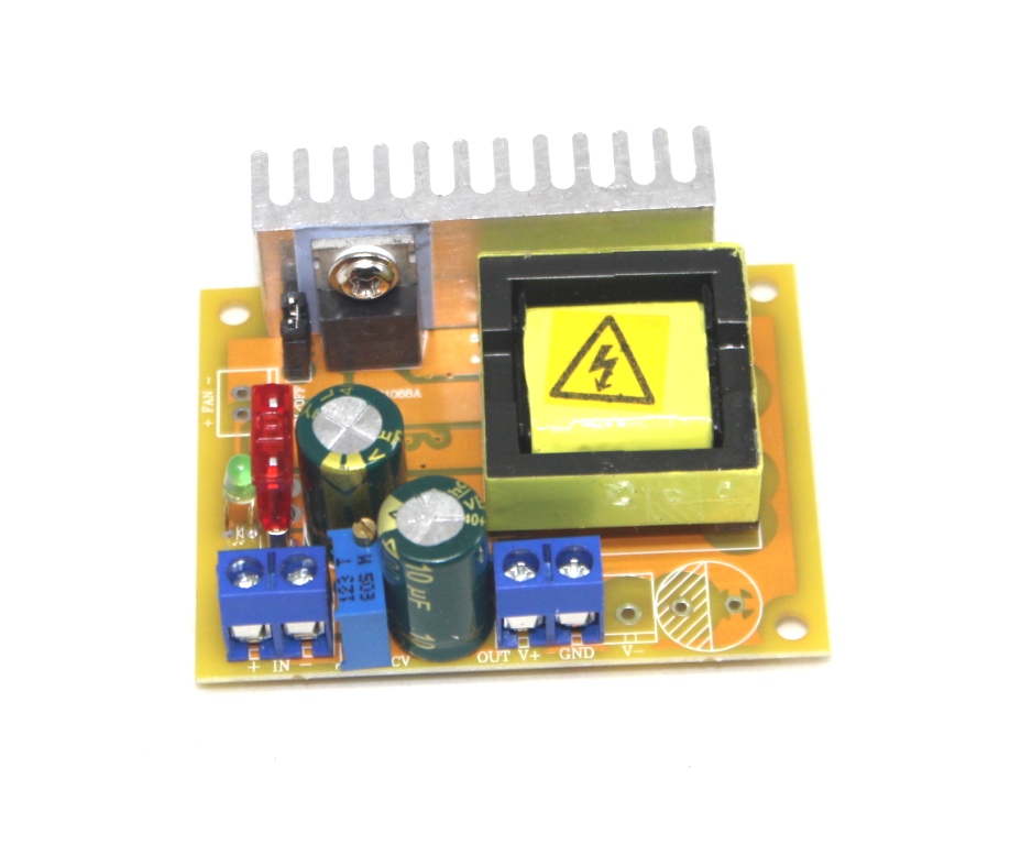 High Voltage DC-DC boost ZVS module 8-390VDC