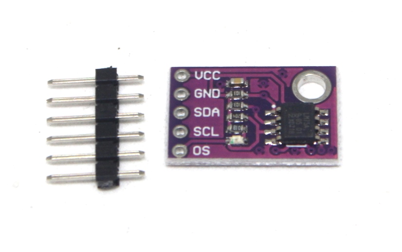 LM75 temperature sensor module