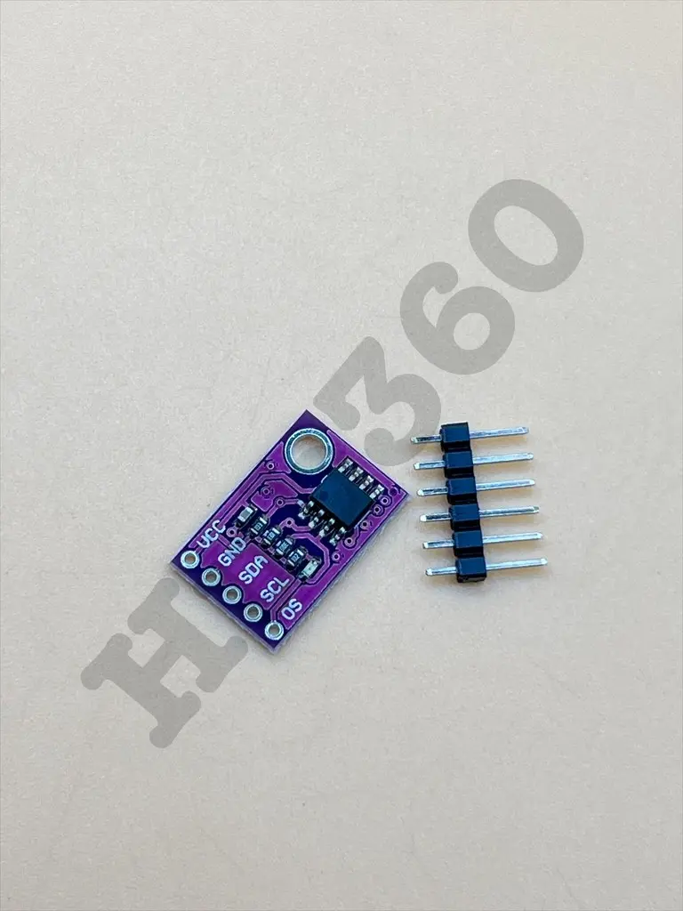 LM75 temperature sensor module