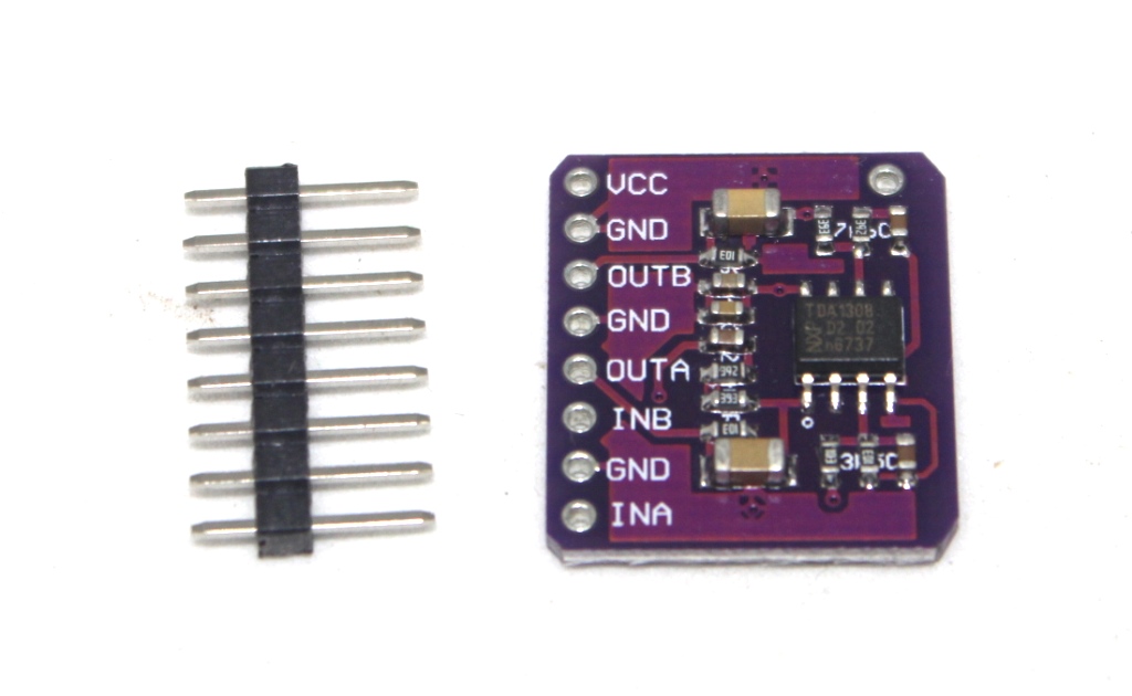 TDA1308 Class AB headphone driver Audio module