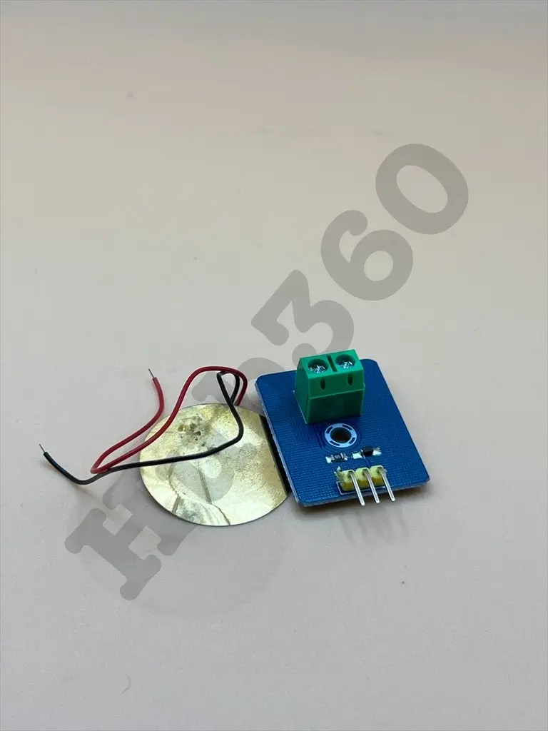 Analog piezoelectric vibration module