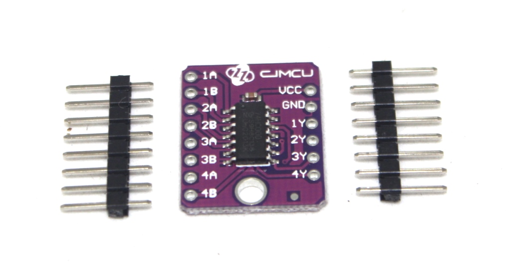 MCU-7400 74HC00D Quad 2 input NAND Gate module
