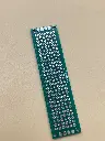 2cmx8cm double sided fiberglass PCB veroboard/stripboard