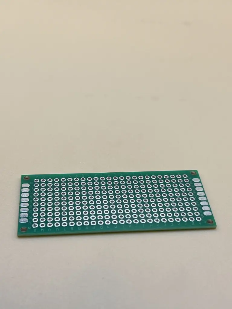 3cmx7cm double sided fiberglass PCB veroboard/stripboard