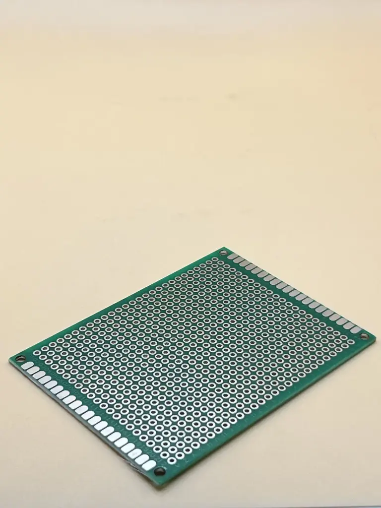 6cmx8cm double sided fiberglass PCB veroboard/stripboard
