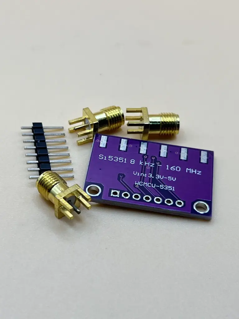 SI5351 high frequency square wave generator