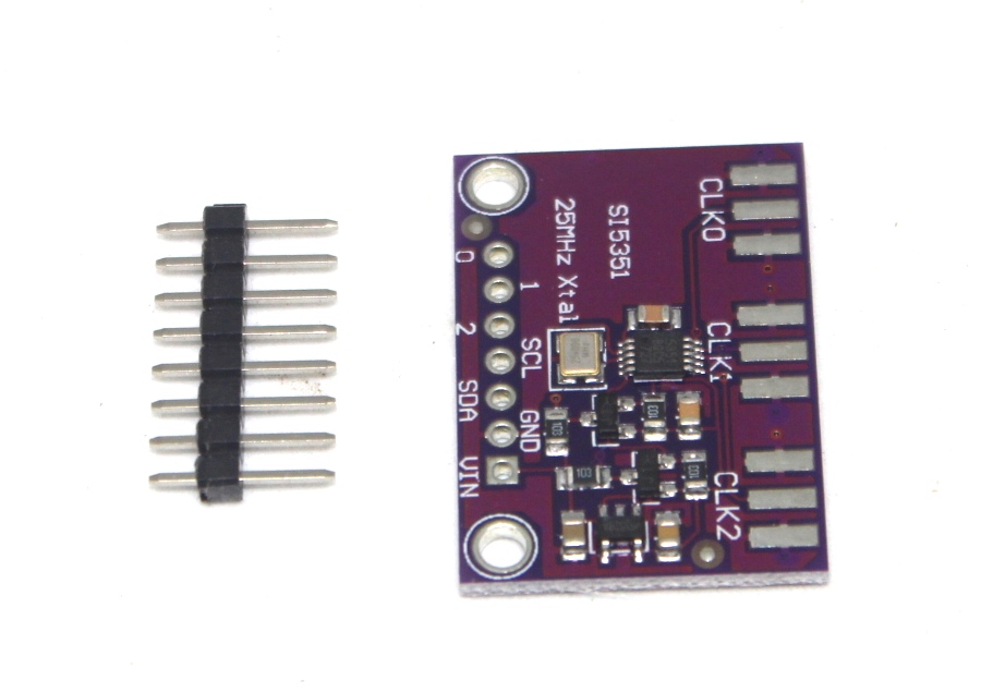 SI5351 high frequency square wave generator