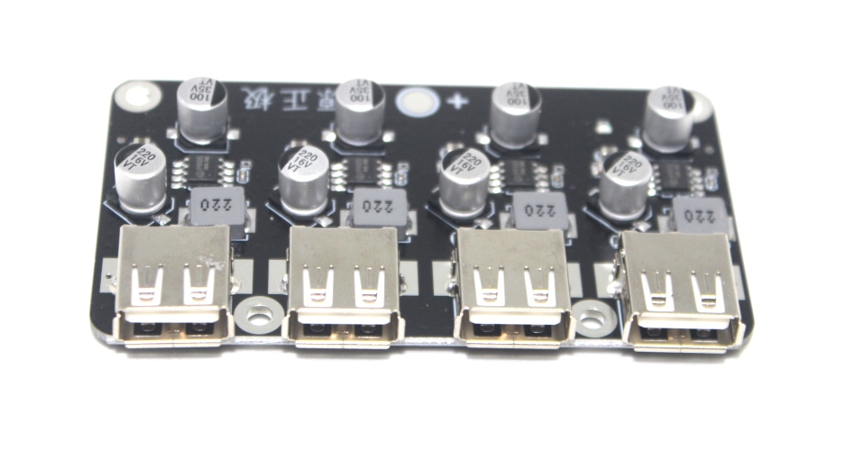 4 usb DC-DC buck fast charge module