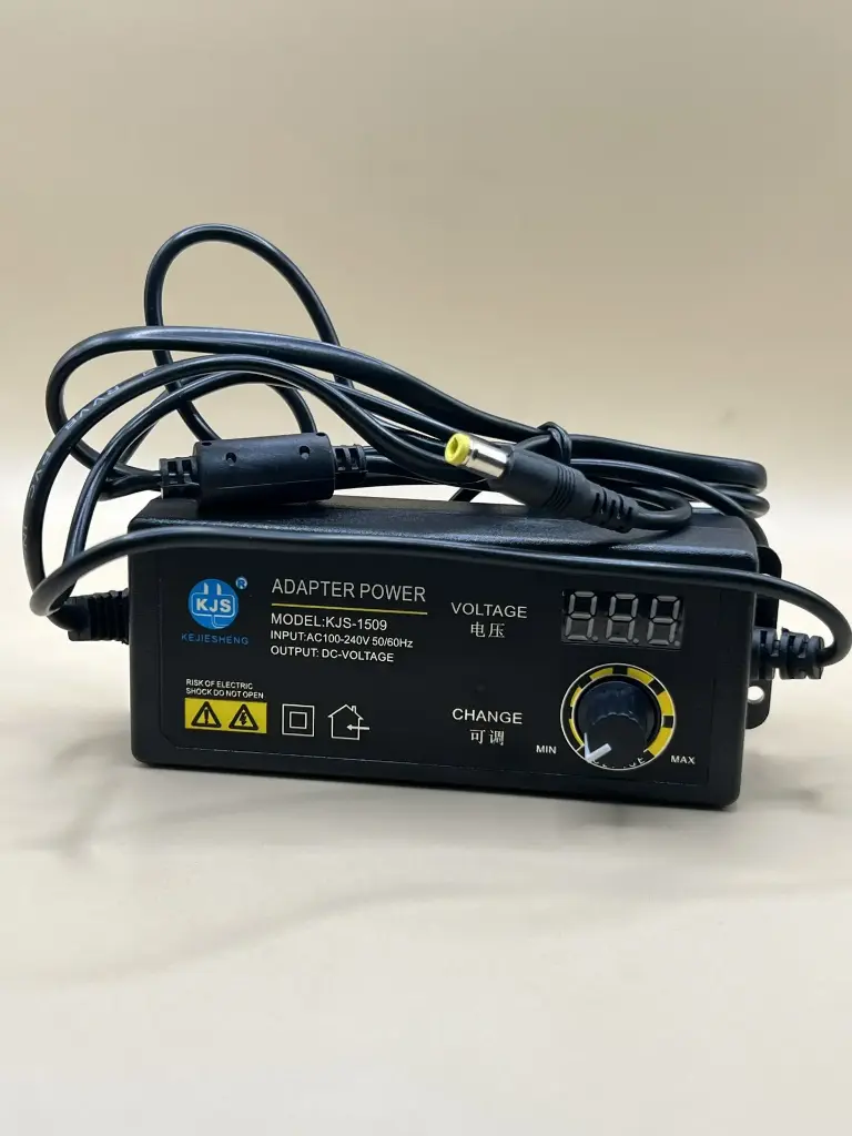 60W 3-36V Universal Adjustable Voltage Adapter with Display