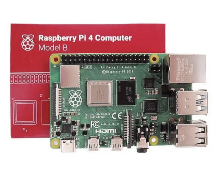 Raspberry pi 4(4GB RAM)
