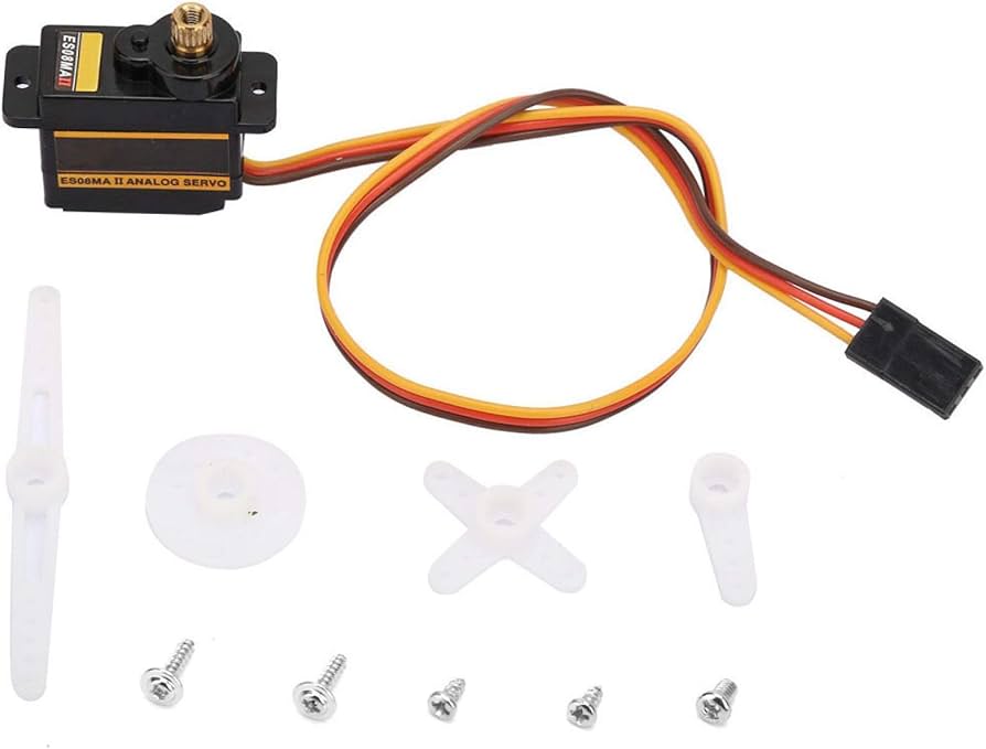 ES08MA Metal Gear Servo (25cm Wire, Futaba/JR Compatible)