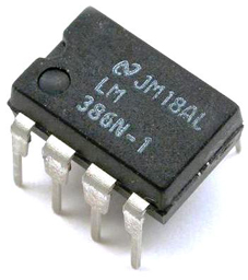LM386 op/audio amp