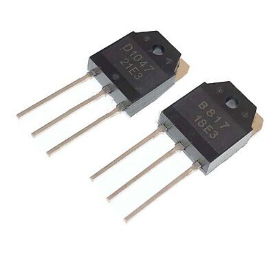 2SD1047 2SB817 power amplifier pair