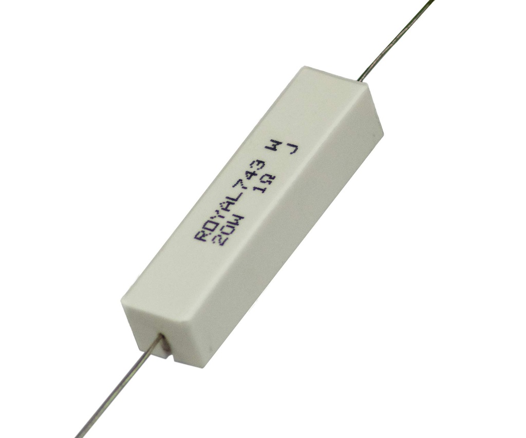 1K 20W 5% Ceramic cement resistor