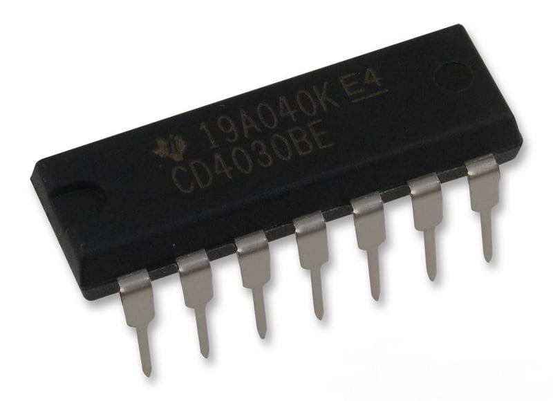 CD4030 TI Gate and Inverter