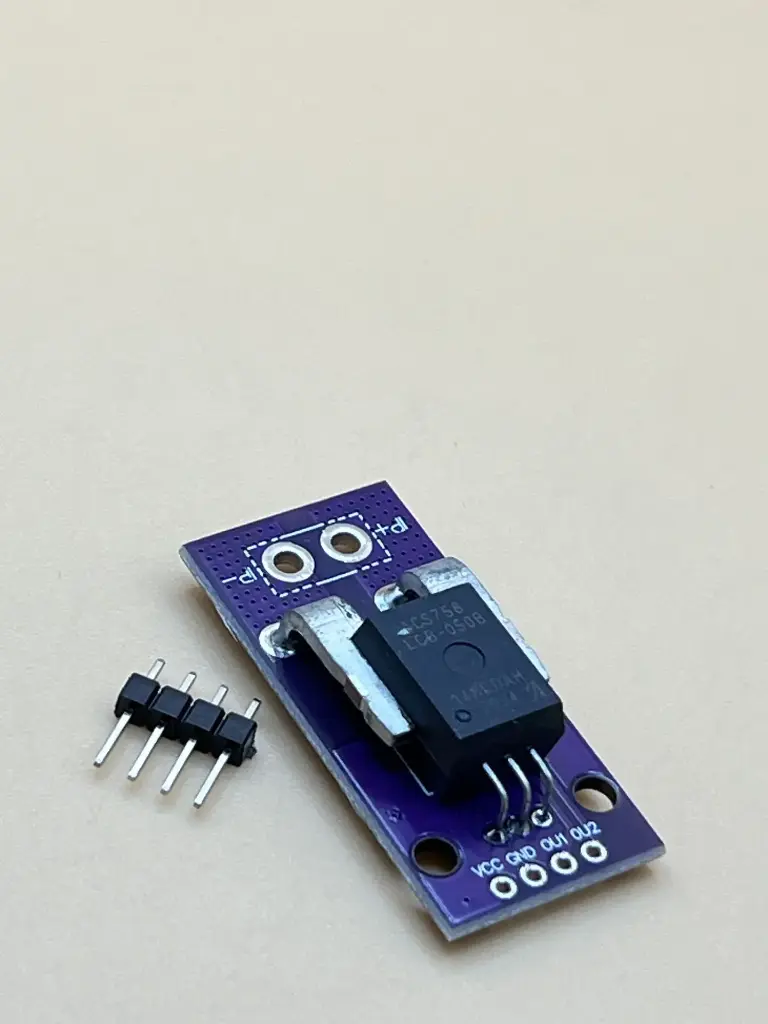 50A Hall Current Sensor Module (ACS758LCB-050B)