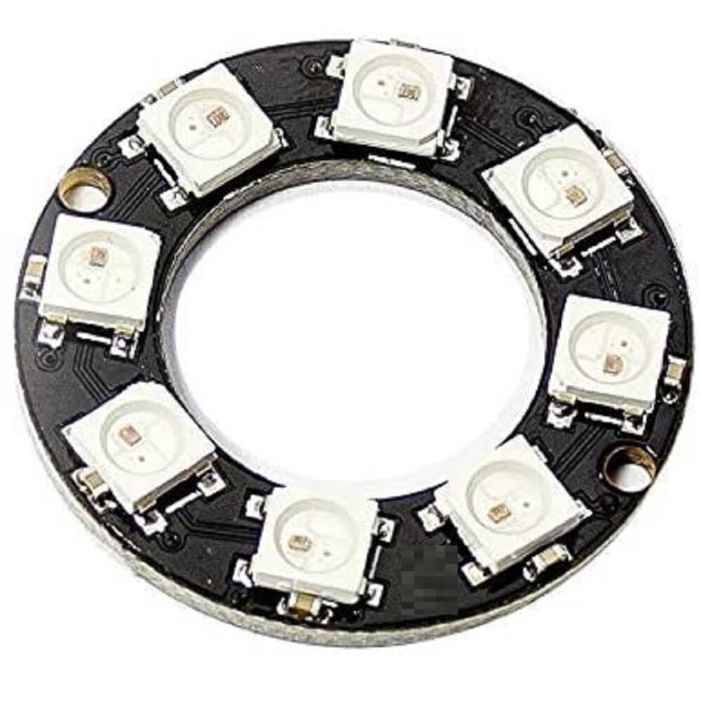 WS2812 5050 8  bit round RGB LED Magic color module