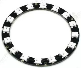 WS2812 5050 16 bit round RGB LED Magic color module