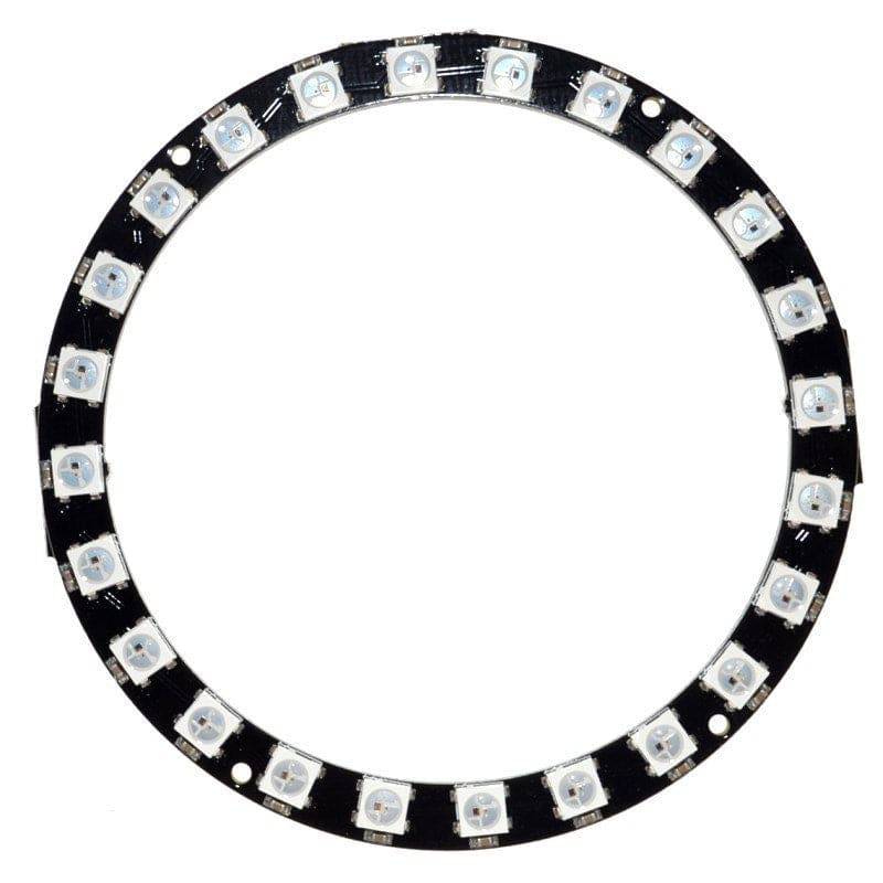 WS2812 5050 24 bit round RGB LED Magic color module