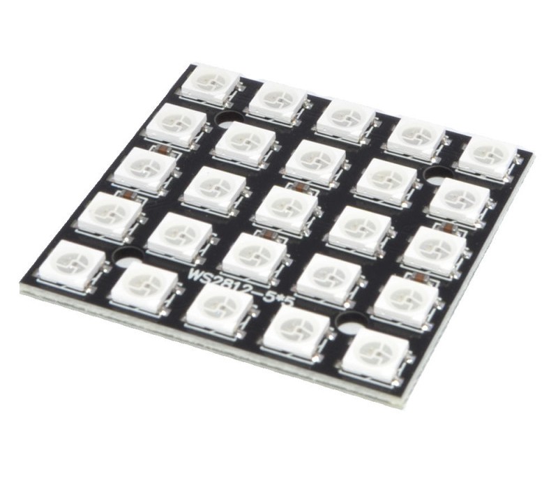 WS2812 5050 25 bit Square RGB LED Magic color module