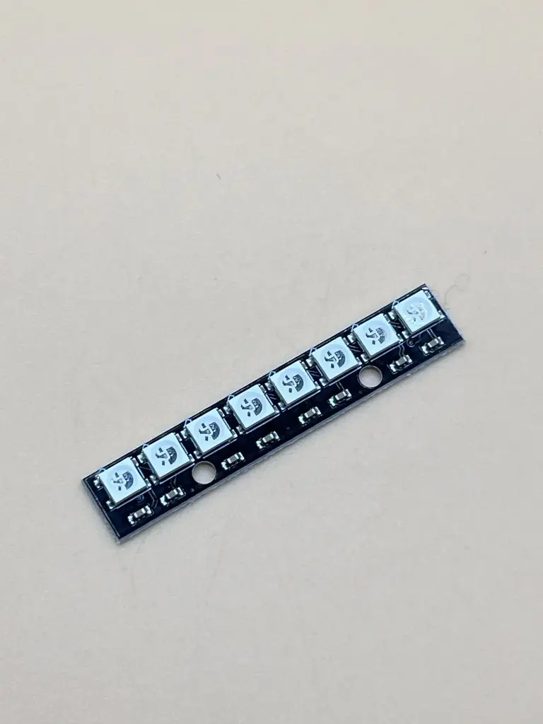 WS2812 5050 8 bit Straight RGB LED Magic color module