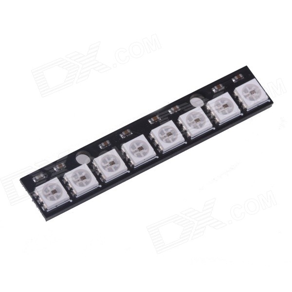 WS2812 5050 8 bit Straight RGB LED Magic color module