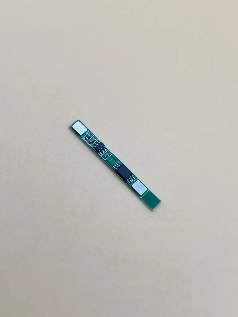 3.7V 3A 18650 Li-ion Battery Protection Board – Single Cell BMS Without Balancing