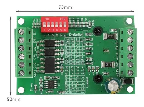 TB67S109 Stepper Motor Board