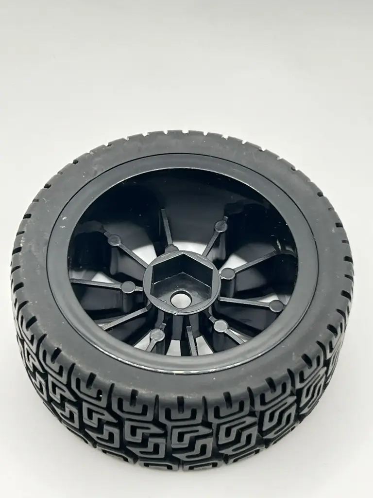 65mm Black tyre