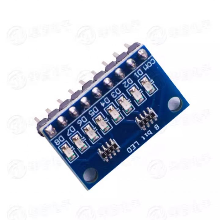 8 bit blue LED module