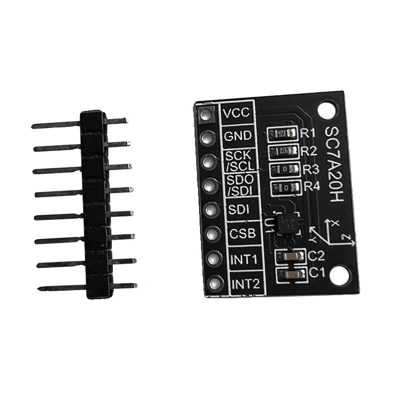 SC7A20H 3 axis Gravity, Acceleration and tilt angle sensor