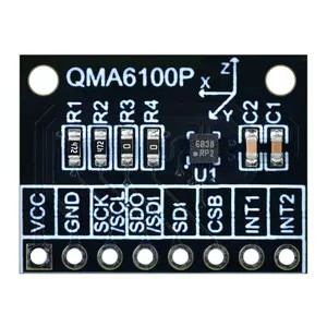 QMA6100P 3-Axis Gravity Acceleration Sensor Board
